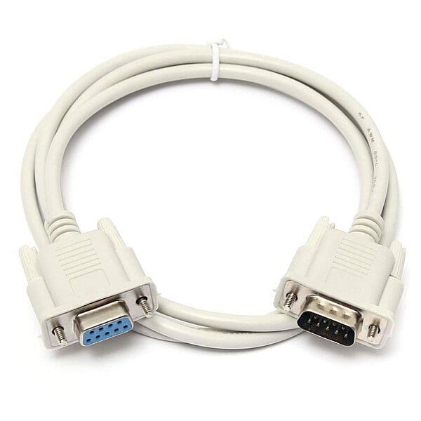 DB9 RS232 9Pin Serial Cable Male to Female Straight Through 1.5M D-Sub Cable