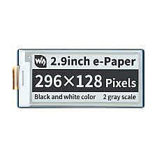 2.9inch E-Paper E-Ink Display Module for Raspberry Pi Pico