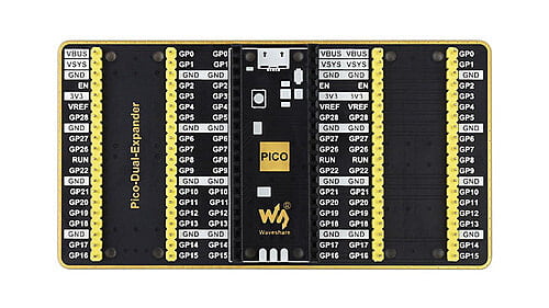 Dual GPIO Expander for Raspberry Pi Pico