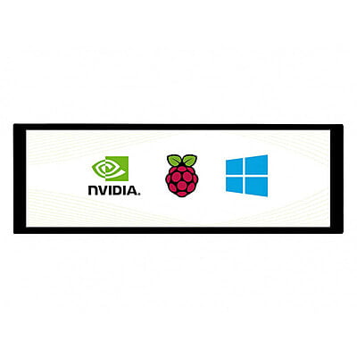 7.9inch Capacitive Touch Screen LCD, 400×1280, HDMI, IPS, Toughened Glass Cover