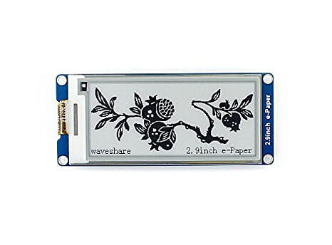 2.9 inch E-Ink display module 296x128 - Waveshare