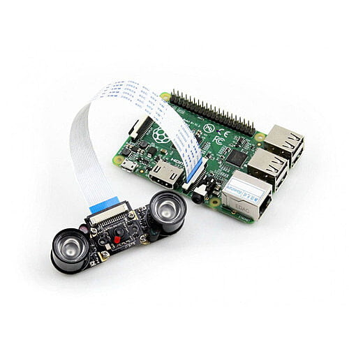 Raspberry Pi Camera Module (E), Supports Night Vision - Waveshare