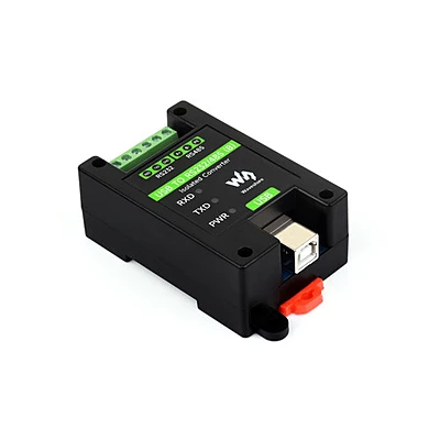 USB to RS232/485 Industrial Grade Isolated Converter, FT232RNL, Multiple Protection, Wall-mount and Rail-Mount