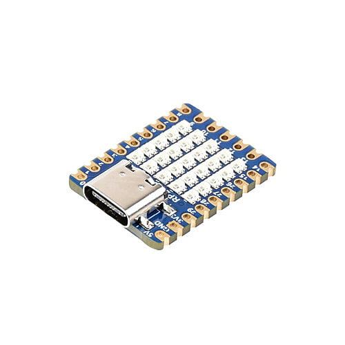 Waveshare RP2040-Matrix Development Board, Onboard 5x5 RGB LED Matrix