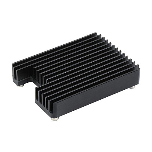 Aluminum Heatsink for Raspberry Pi Compute Module 4 CM4, with Antenna Notch