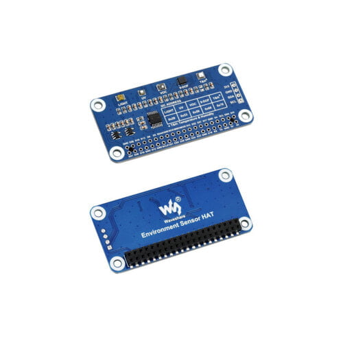 Environment Sensor HAT for Raspberry Pi, I2C Bus