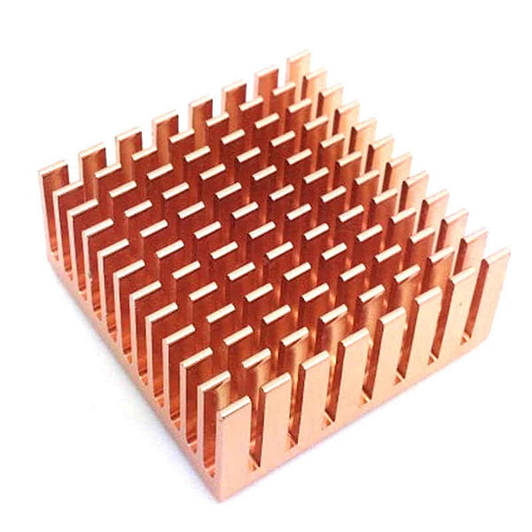 Copper Heat Sink with Adhesive Sticker 13x12x5mm