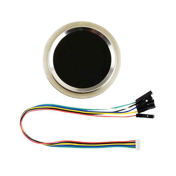 Round-shaped All-in-one UART Capacitive Fingerprint Sensor