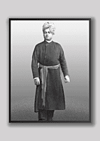 Swami Vivekananda, Parliament of World Religions, Chicago, September 1893 (Plain Background)