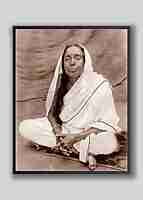Holy Mother Sri Sarada Devi - Seated on Asana - Photo Holy Mother Sri Sarada Devi - Seated on Asana - Photo