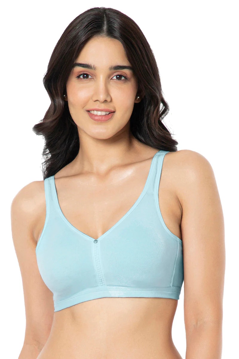 Amante Cotton Chic Support Solid Non Padded Non-Wired Bra 93101