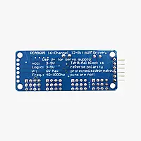 PCA9685 16-Channel 12-Bit PWM Servo Driver (I2C Interface for Arduino & Raspberry Pi)