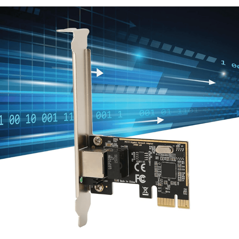 Zigdeal PCI-E Single-Port Gigabit Ethernet Network Card – High-Speed LAN Adapter