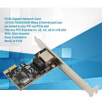 Zigdeal PCI-E Single-Port Gigabit Ethernet Network Card – High-Speed LAN Adapter