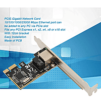 Zigdeal PCI-E Single-Port Gigabit Ethernet Network Card – High-Speed LAN Adapter