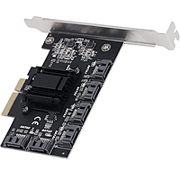 Zigdeal PCIe to 6-Port SATA 3.0 Expansion Card – High-Speed Storage Controller