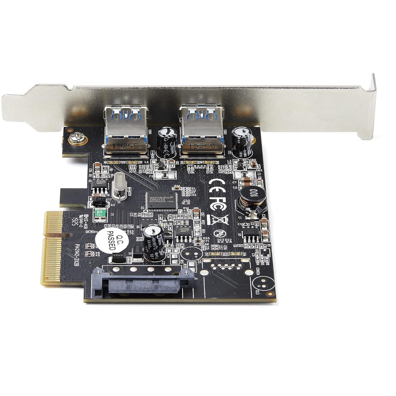 PCI Express Card with 2 USB 3.0 Ports – Up to 5 Gbps Speed, PCI-E Network Interface Card (Black) PCI Express Card with 2 USB 3.0 Ports – Up to 5 Gbps Speed, PCI-E Network Interface Card (Black)
