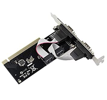 PCI Serial Card (9 Pin) Network Interface Card  (Black) PCI Serial Card (9 Pin) Network Interface Card  (Black)
