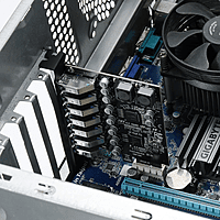 Zigdeal PCI-E to 7-Port USB 3.0 Expansion Card – High-Speed USB Adapter for Desktop PC