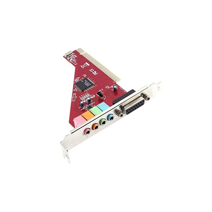 PCI-E 4 Channel 3.1 & 5.1 3D - Internal PCI Sound card for Desktop PC for WIN98/ME/2000/WIN XP PCI-E 4 Channel 3.1 & 5.1 3D - Internal PCI Sound card for Desktop PC for WIN98/ME/2000/WIN XP