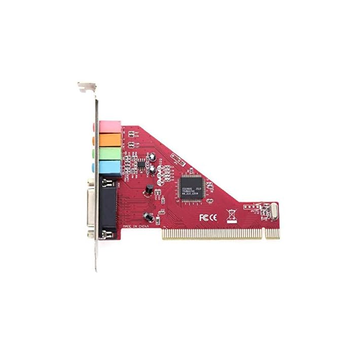 PCI-E 4 Channel 3.1 & 5.1 3D - Internal PCI Sound card for Desktop PC for WIN98/ME/2000/WIN XP PCI-E 4 Channel 3.1 & 5.1 3D - Internal PCI Sound card for Desktop PC for WIN98/ME/2000/WIN XP