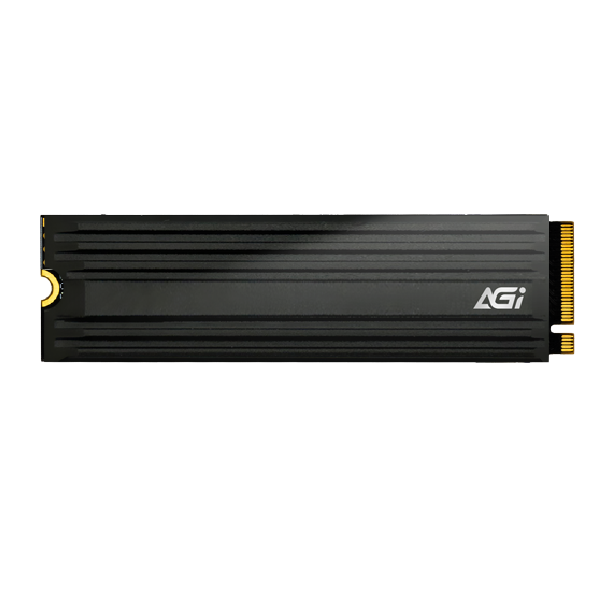 AGI PCIe NVMe 4.0 M.2 SSD, Gen4x4, Heat Sink, 7400MB/s, AGI2T0G44AI828-1 TB