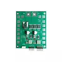 400A power distribution board for drone with 8x 60A outputs and dual BEC
