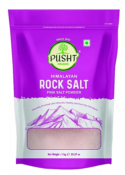 Pusht Organic Pink Salt Powder