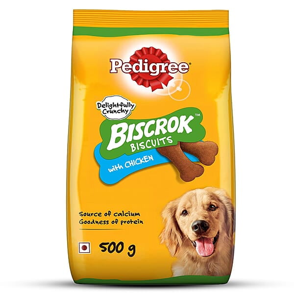 Pedigree Biscrock Chicken Biscuits for Dogs