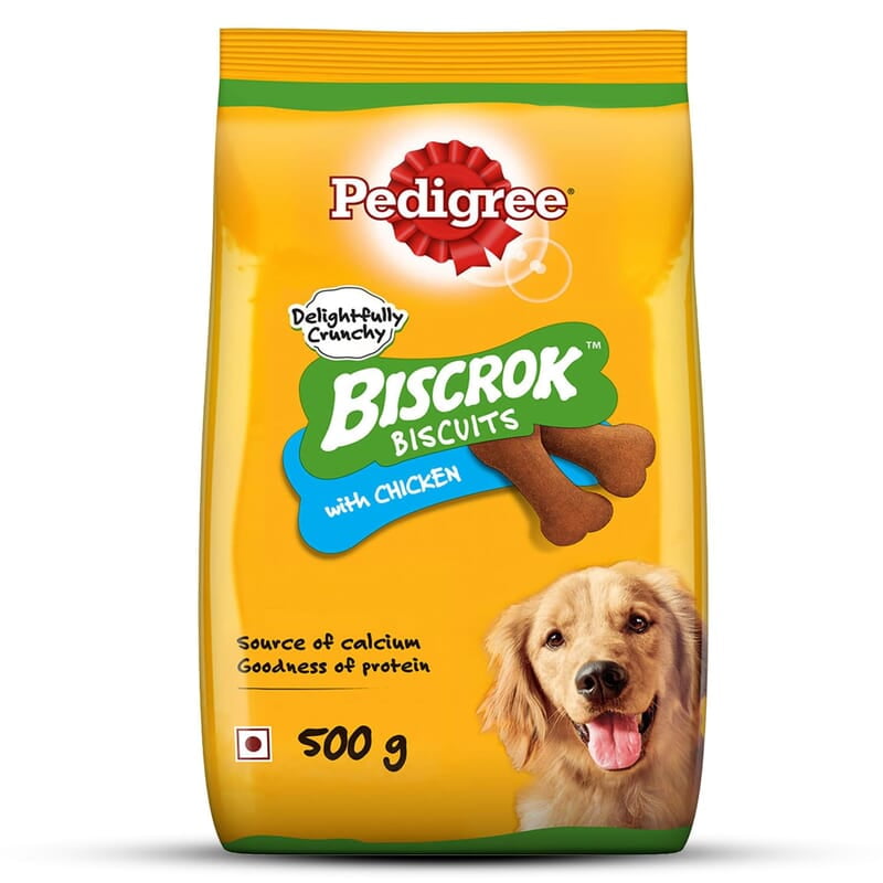 Pedigree Biscrock Chicken Biscuits for Dogs