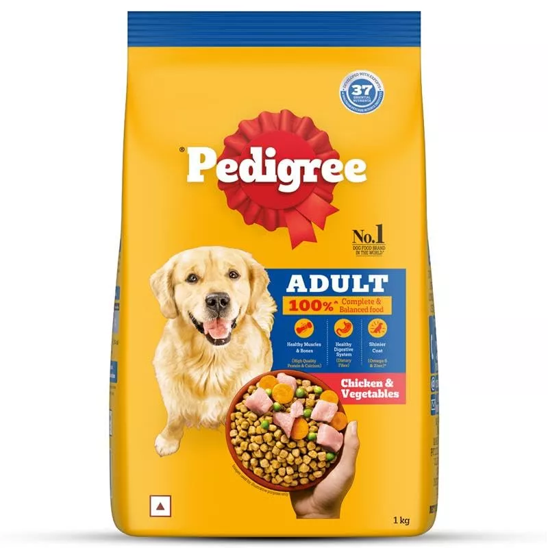 Pedigree Chicken and Veg Adult Dog Dry Food