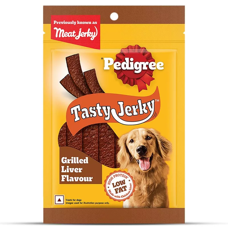 Pedigree Tasty Jerky Grilled Liver Adult Dog Treat