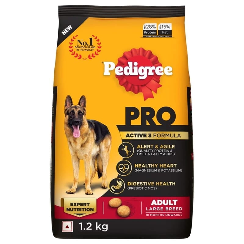 Pedigree Pro Adult Large Breed Dog Dry Food
