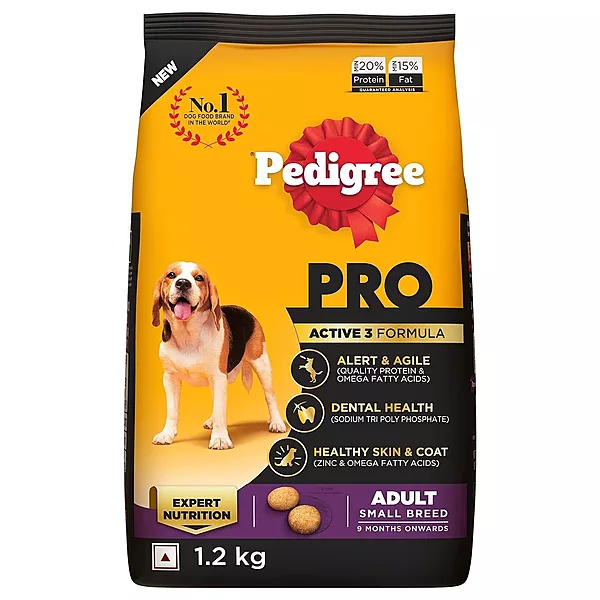 Pedigree Pro Adult Small Breed Dog Dry Food