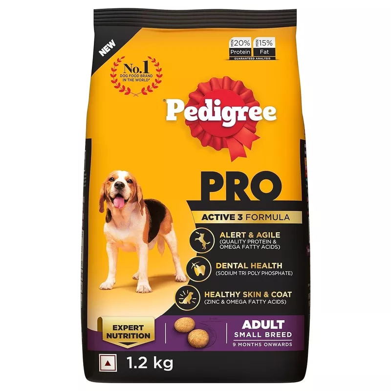 Pedigree Pro Adult Small Breed Dog Dry Food