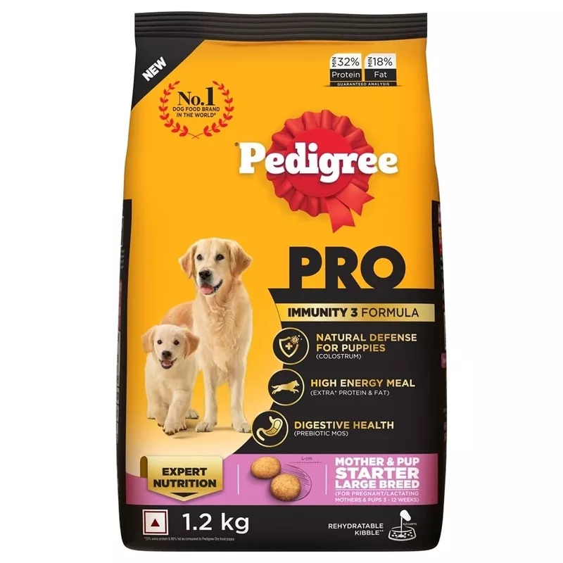 Pedigree Pro Mother and Pup Starter Large Breed Dog Dry Food