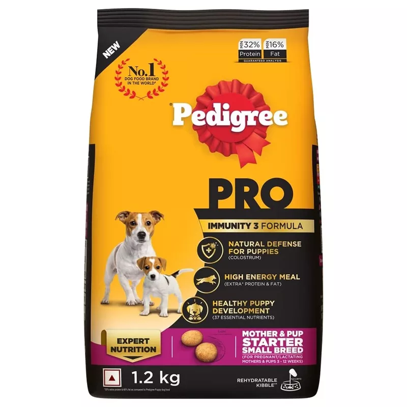 Pedigree Pro Mother and Pup Starter Small Breed Dog Dry Food