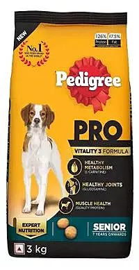 Pedigree Pro Senior Dog Dry Food