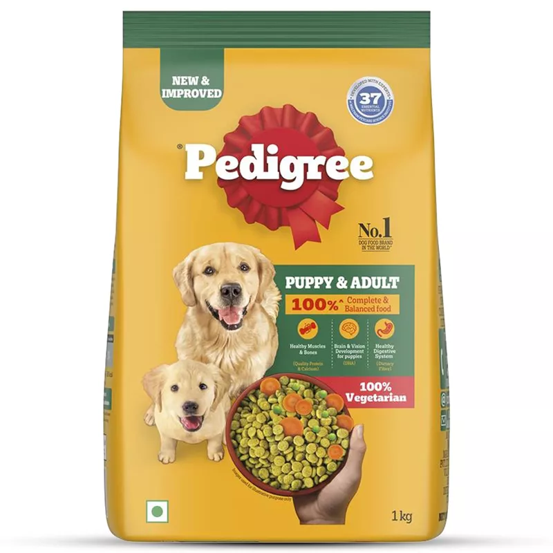 Pedigree Vegetarian Puppy & Adult Dog Dry Food
