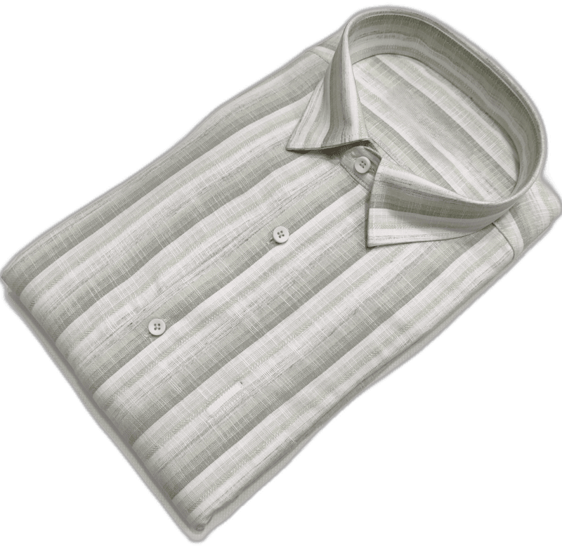 Stripes Cotton Blended Shirt