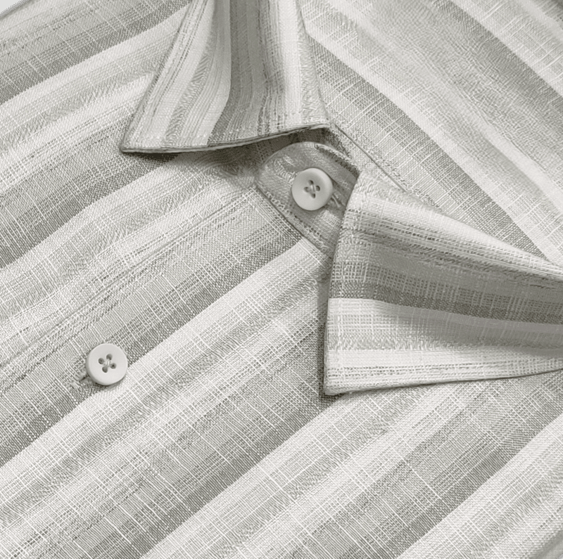 Stripes Cotton Blended Shirt