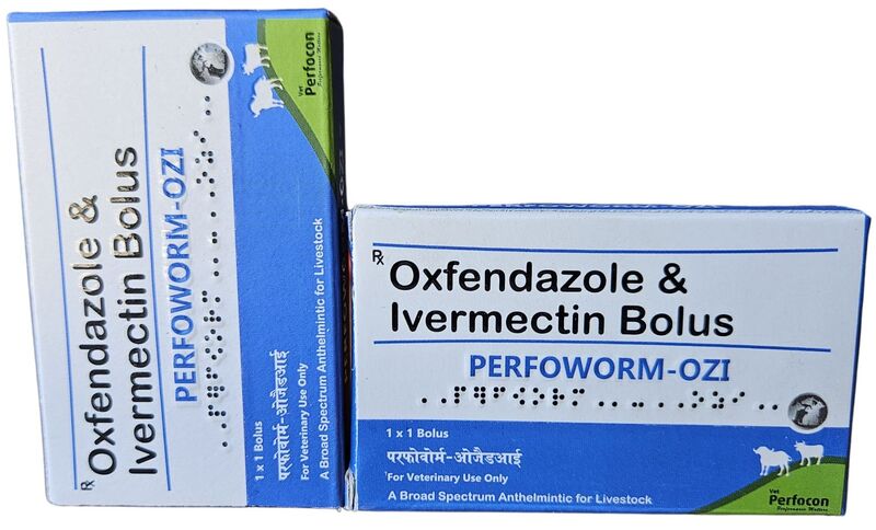 OXFENDAZOLE & IVERMECTIN BOLUS X 1