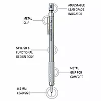 PENTEL MECH PENCIL - 515 0.5 GRAPH GEAR PENTEL MECH PENCIL - 515 0.5 GRAPH GEAR