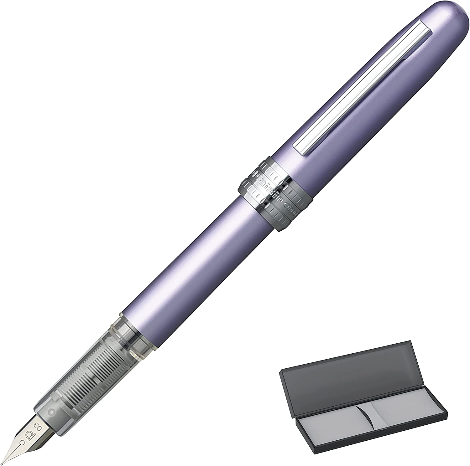 Platinum Plaisir Fountain Pen 0.3 Violet Fine Type