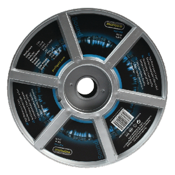 SPK REEL PROFIGOLD B.FLEX 2X1.5MM²  WHT 100M