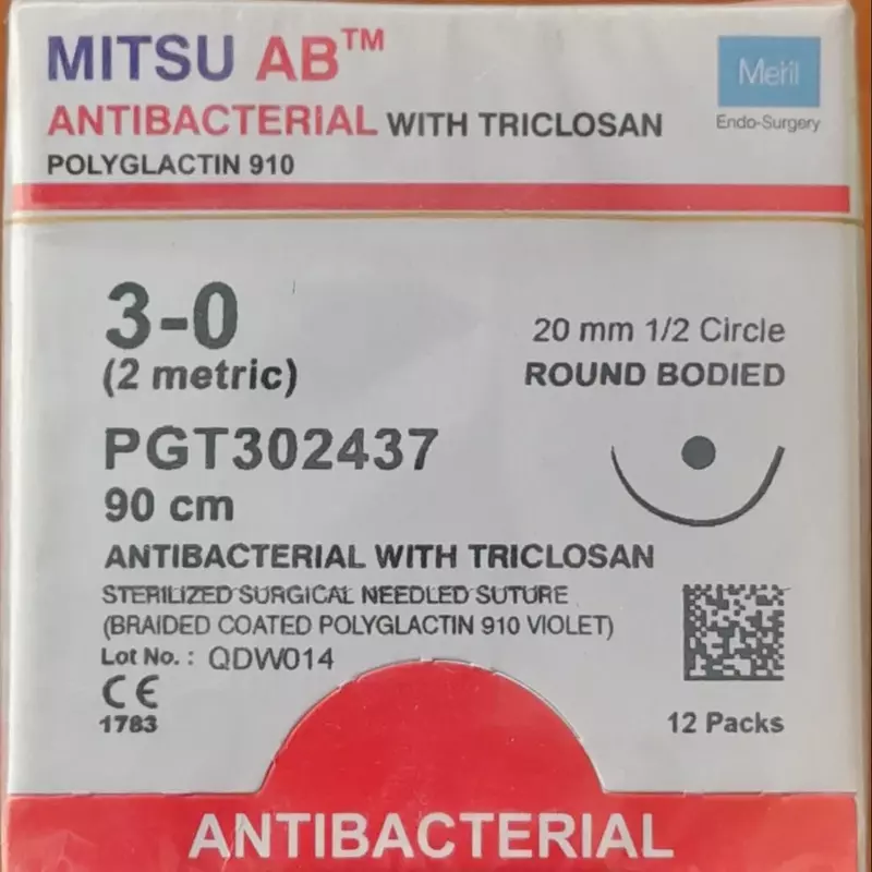 POLYGLACTIN 910 TRICLOSAN VIOLET
