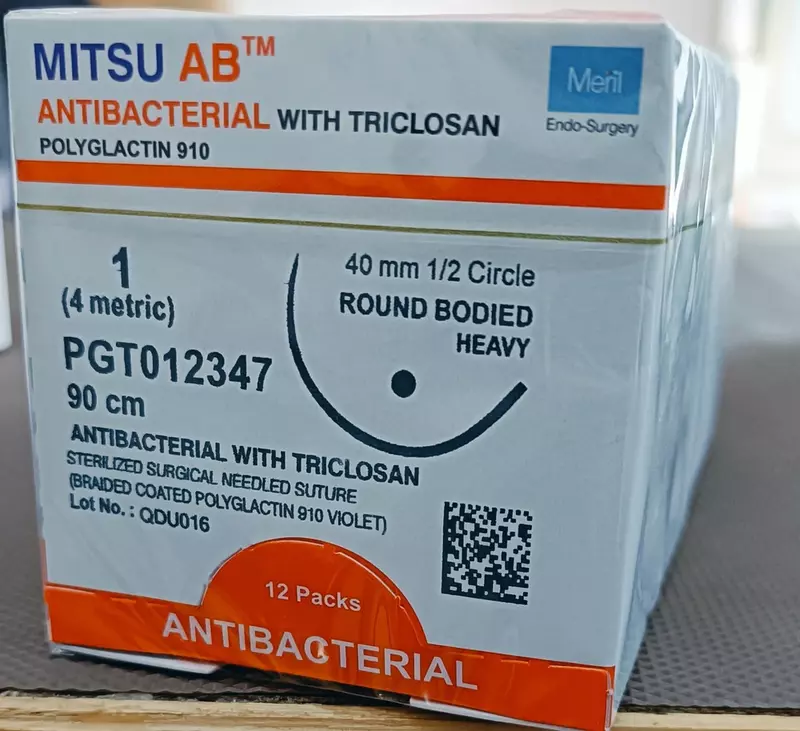 POLYGLACTIN 910 TRICLOSAN VIOLET