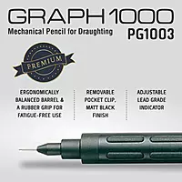 PENTEL PG1003 BK PENCIL - 0.3MM