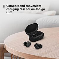 PHILIPS TAT1209BK/00 True Wireless Earbuds, in-Ear Active Noise Cancelling Bluetooth v5.3 Earphones with Mic, 18H Play Time, Shank Shape, IPX4, Touch Controls & Charging Case for iPhone/iPad PHILIPS TAT1209BK/00 True Wireless Earbuds, in-Ear Active Noise Cancelling Bluetooth v5.3 Earphones with Mic, 18H Play Time, Shank Shape, IPX4, Touch Controls & Charging Case for iPhone/iPad