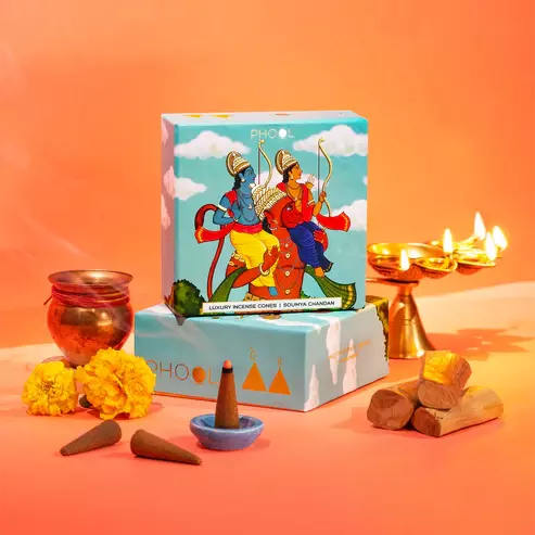 Phool SOUMYA CHANDAN Incense Cones